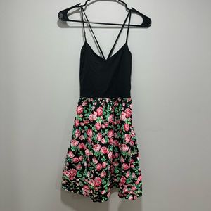 PINK Floral Mini Dress